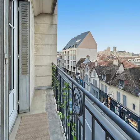 T4 Elegant Et Lumineux Coeur De Ville, Balcon Apartman *